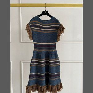 Chanel Cashmere Runway Dress